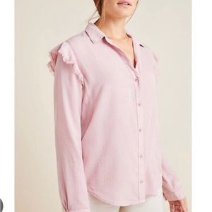 Soft pink button down